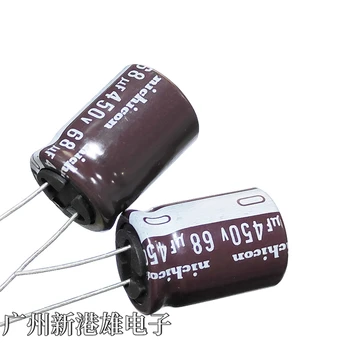 Алюминиевый Электролитический Конденсатор Nichi 68uf450v 68uf 18 * 25 Высокочастотных с низким сопротивлением