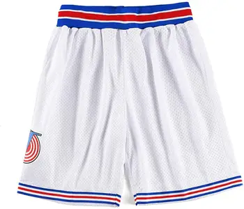 Мужские баскетбольные шорты Space Jam Tune Squad, баскетбольные шорты, короткие спортивные штаны для хип-хоп вечеринки 90-х